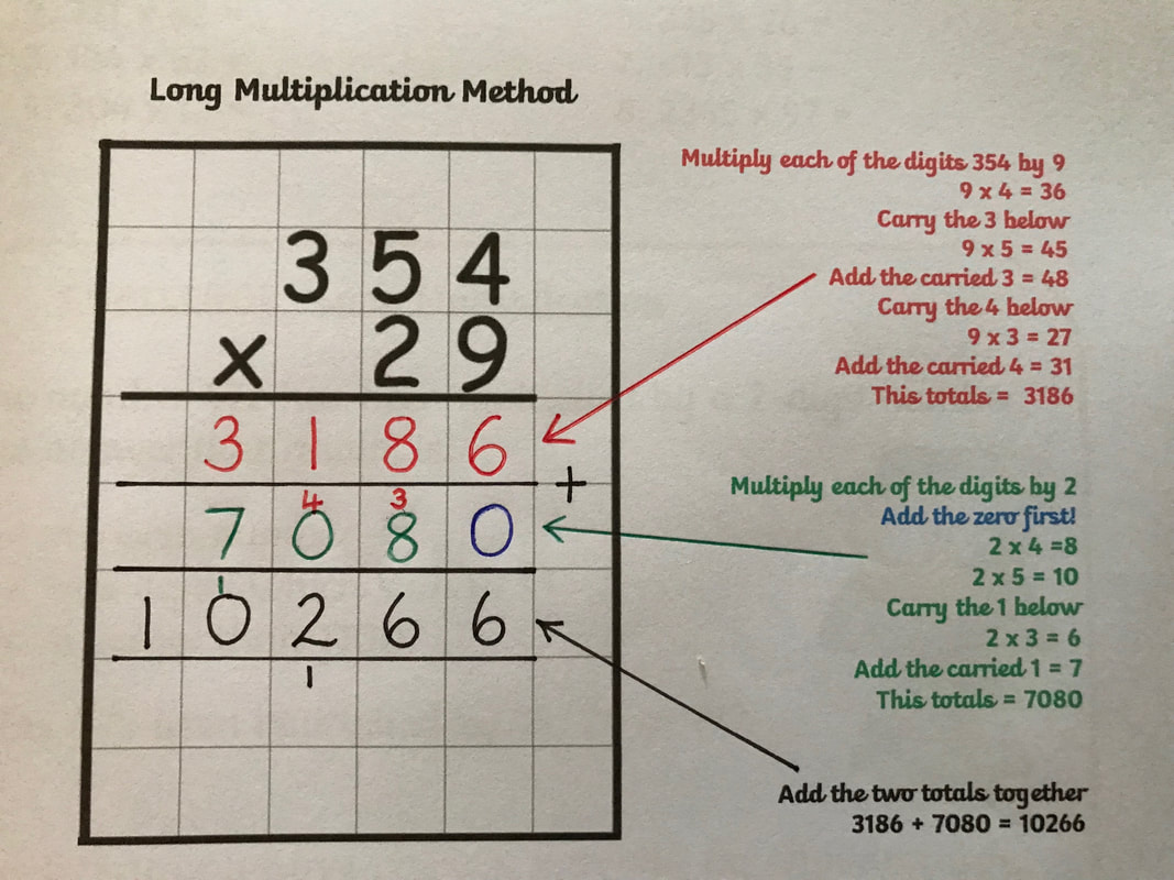 How To Do Multiplication Long Division